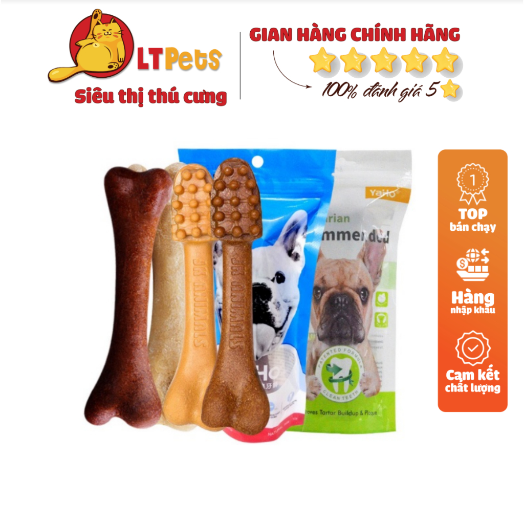 Bánh Thưởng (Treats) Gặm Sạch Răng Vị Bò Nướng